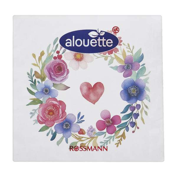 Alouette szalvéta 25x25 cm - 20 db
