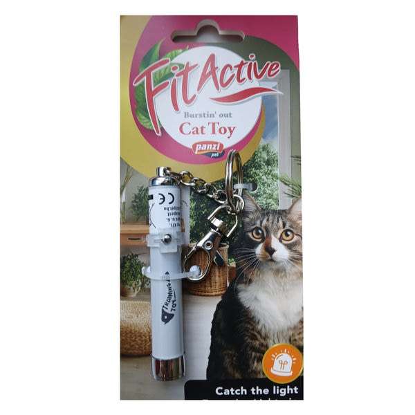 FitActive led mutató hal mintával 8 cm - 1 db