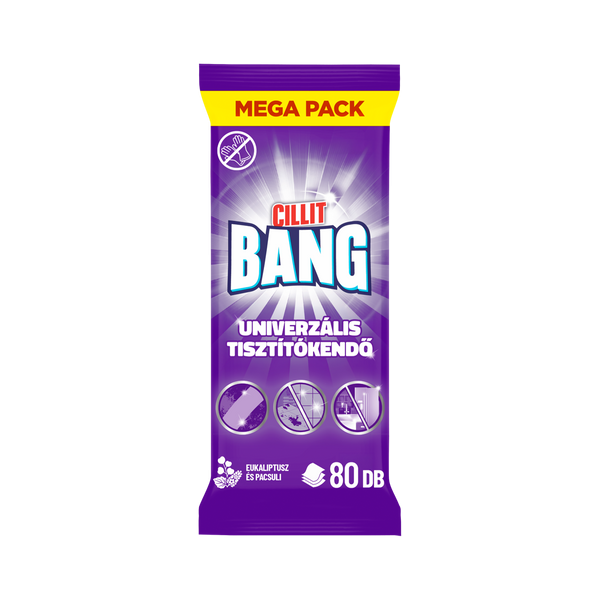 Cillit Bang univerzális tisztítókendő - 80 db
