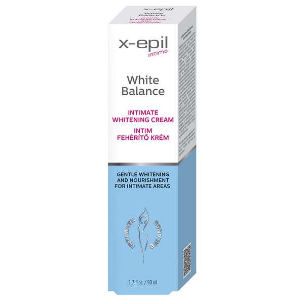 X-Epil Intimo White Balance intim fehérítő krém - 50 ml
