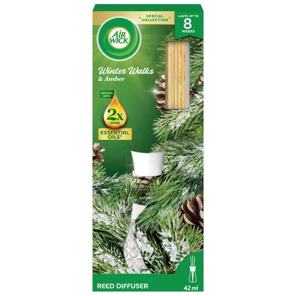 Air Wick Winter Walks & Amber pálcás illatosító - 42 ml