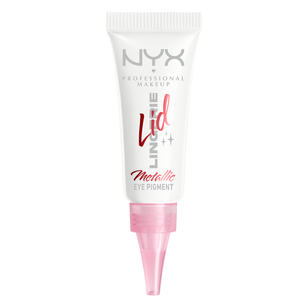 NYX Professional Makeup Lid Lingerie Cream Eye Pigment krémes szemhéjfesték /01 Satin Silver - 1 db