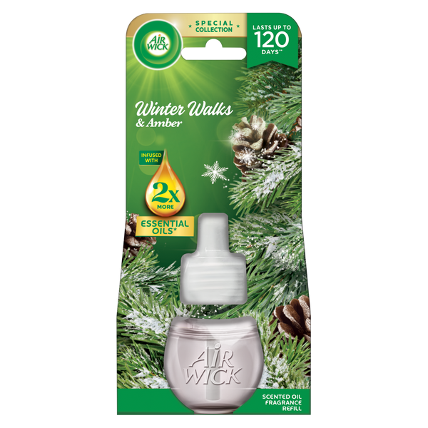 Air Wick Winter Walks & Amber elektormos légfrissítő utántöltő - 19 ml