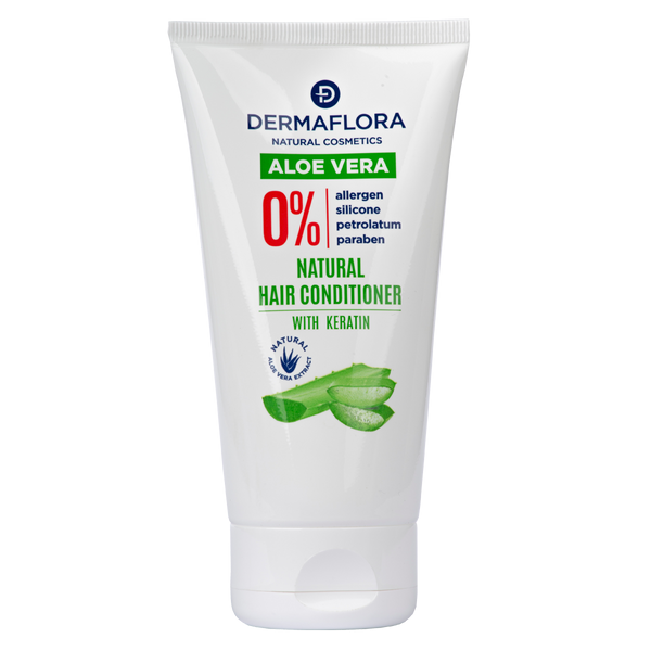 Dermaflora 0% hajbalzsam aloe verával - 150 ml