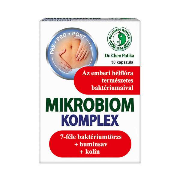 Dr. Chen Patika Mikrobiom Komplex kapszula - 30 db