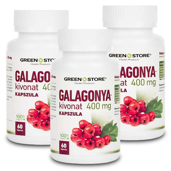 Galagonya-kivonat kapszula