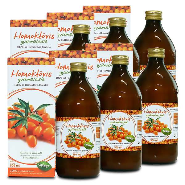 Homoktövis gyümölcslé