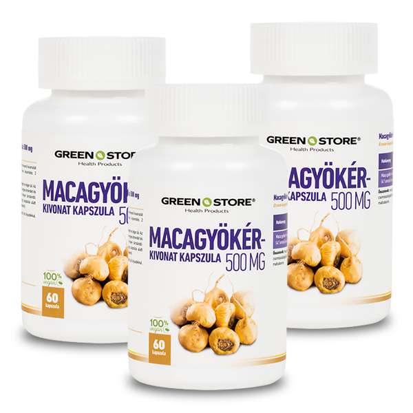 Macagyökér-kivonat kapszula