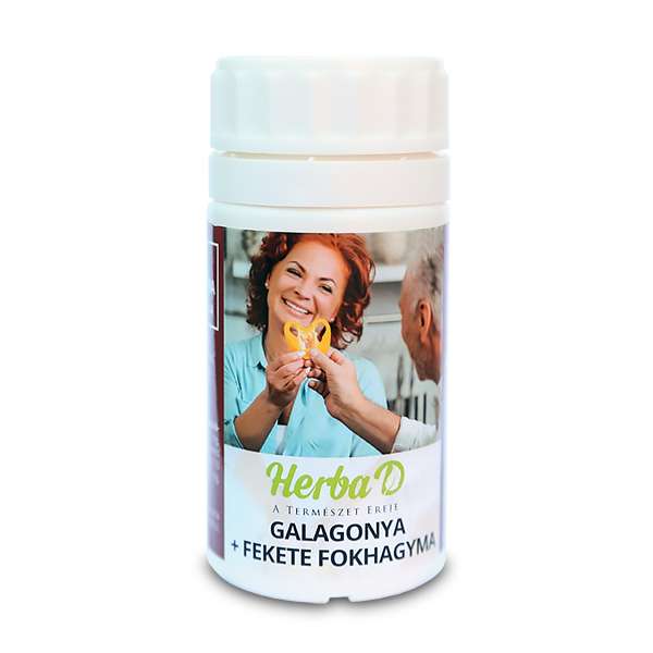 Galagonya + Fekete fokhagyma kapszula