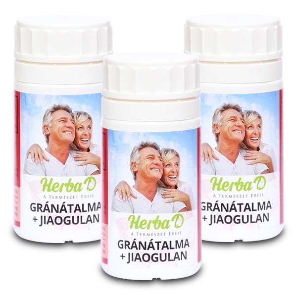 Gránátalma + Jiaogulan kapszula