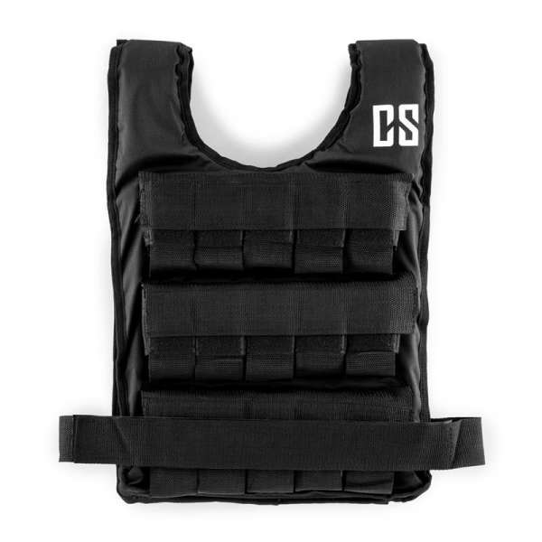 Capital Sports Monstervest, súlymellény, 10 kg, univerzális méret, nejlon, fekete