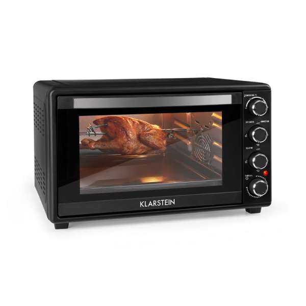 Klarstein Masterchef 60, mini sütő, 60 L, 2000 W, 100 – 230 °C, időzítő