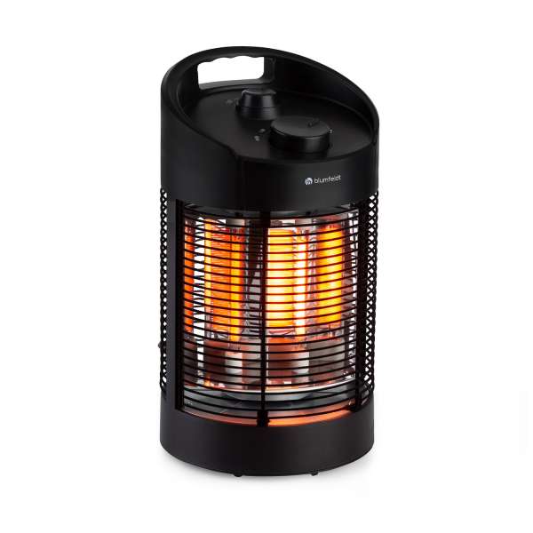 Blumfeldt Heat Guru 360 Mini, infravörös hősugárzó, 700/350 W, forgás, fekete