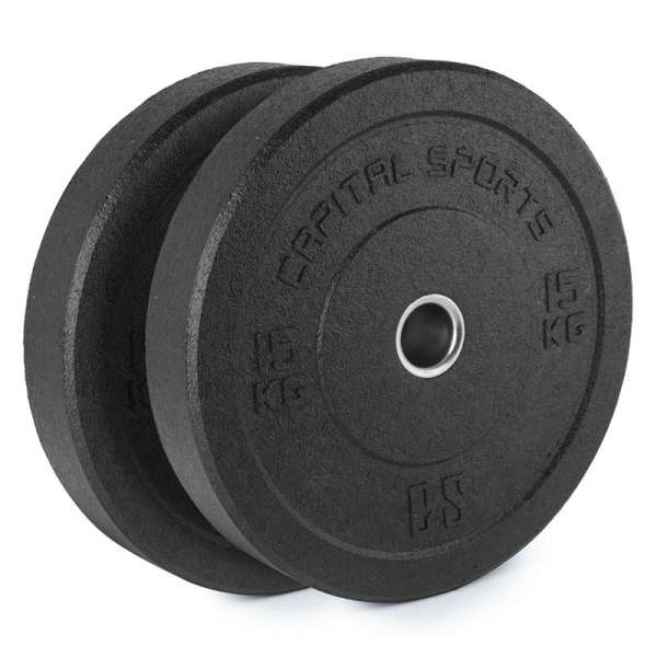 Capital Sports Renit, hi temp gumitárcsa, 50,4 mm, alumínium mag, gumi, 2 x 15 kg