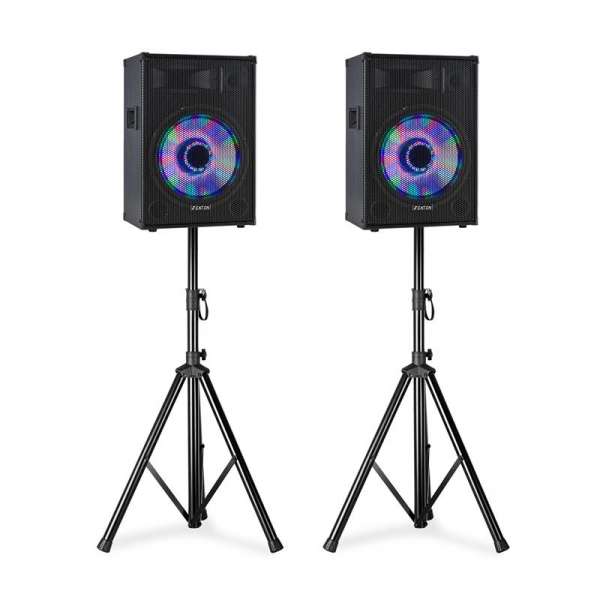 Fenton TL12LED, PA hangszórókészlet, 2 x 12 