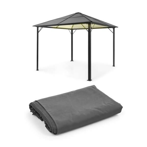 Blumfeldt Pantheon Solid Sky Ambient Solar, pavilon, 3 x 3 m, napelemes világítás