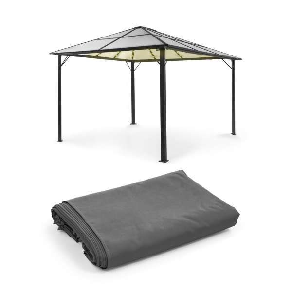 Blumfeldt Pantheon Solid Sky Ambient Solar, pavilon, 3 x 4 m, napelemes világítás