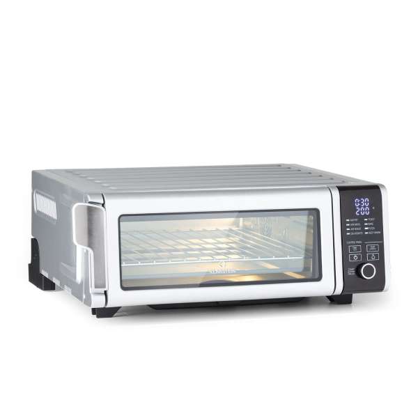 Klarstein Vita-Crisp, forrólevegős fritőz, 1700 W, 10 l, 8 funkció, kompakt