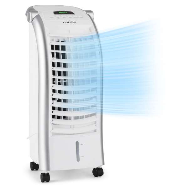 Klarstein Maxfresh, ventilátor, léghűtő, 4 v 1, 6L, 65W, távirányító, 2 x jégcsomag