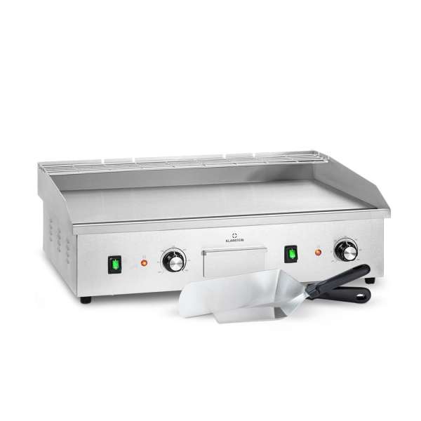 Klarstein Grillmeile 4400, elektromos grill, 2 x 2200 W, rozsdamentes acél grill lap