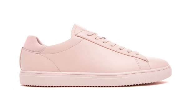 Clae Bradley Light Pink Oiled Leather