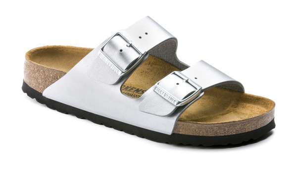 Birkenstock Arizona BF Silver Regular Fit