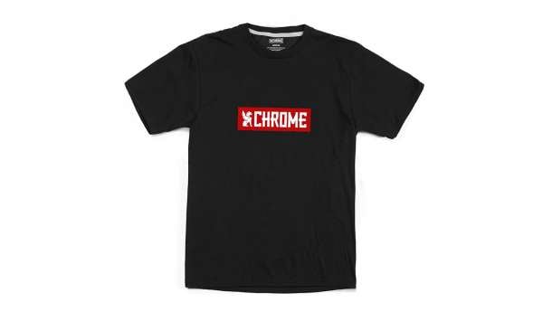 Chrome Industries Horizontal Red Logo Tee