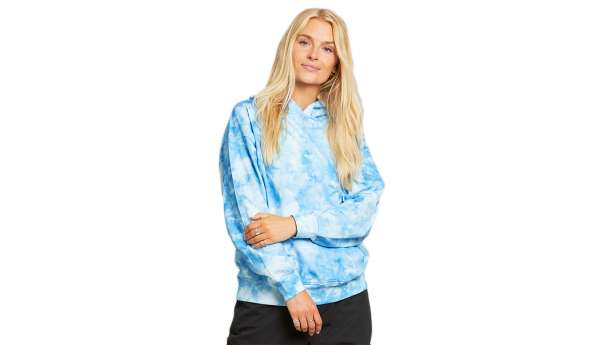 Dedicated Hoodie Sundborn Tie Dye Blue