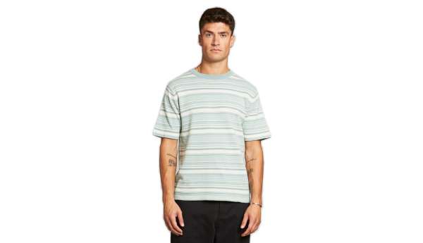 Dedicated Short Sleeve Knitted T-shirt Husum Mint