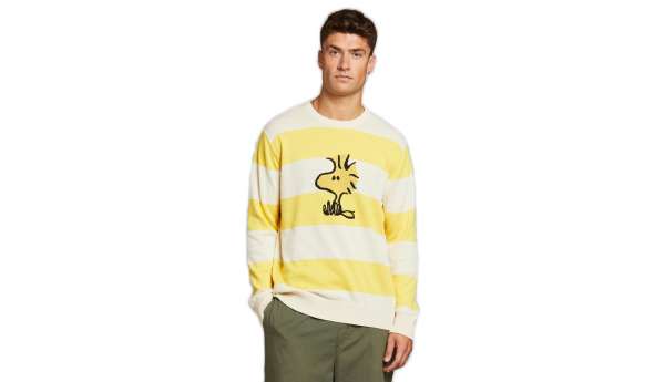 Dedicated Sweater Mora Woodstock Stripe Yellow