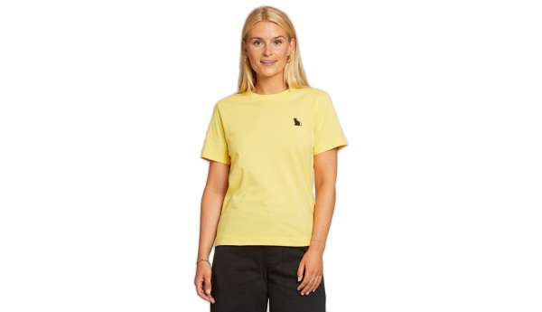 Dedicated T-shirt Mysen Cat Yellow