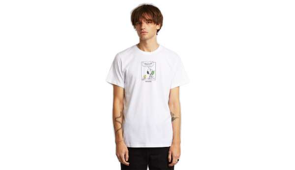 Dedicated T-shirt Stockholm Snoopy Stupidity White