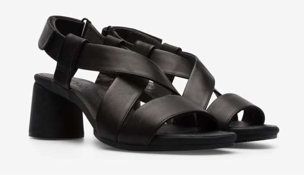 Camper Upright Black Sandal