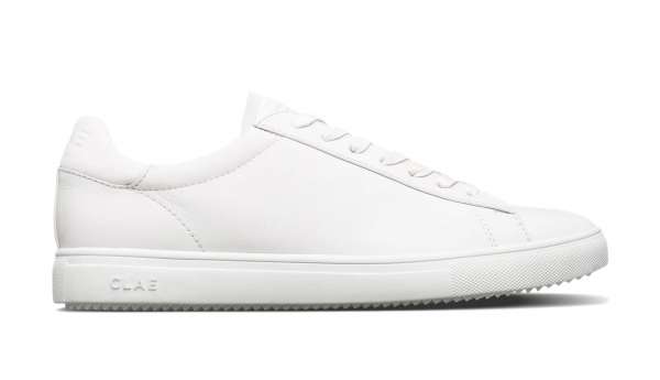 Clae Bradley Essentials White Leather