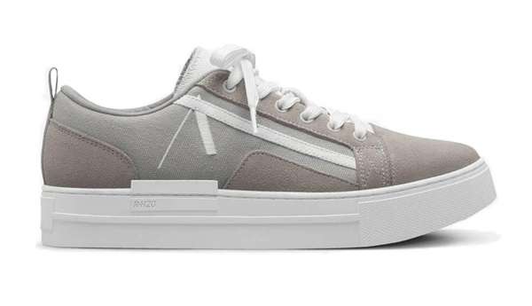 ARKK Copenhagen Sommr Canvas PET Suede R-H20 Ice 8 Grey White - Men