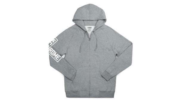 Chrome Industries Flying ion Zip Hoodie Grey