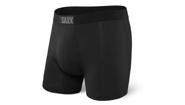 Saxx Vibe Boxer Brief Black/Black