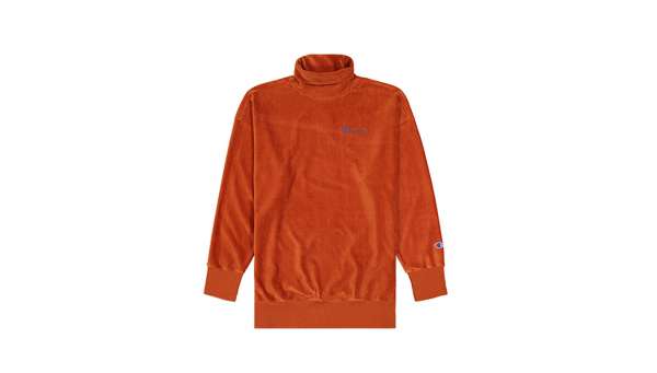 Champion Corduroy High Neck Oversized Sweatshirt