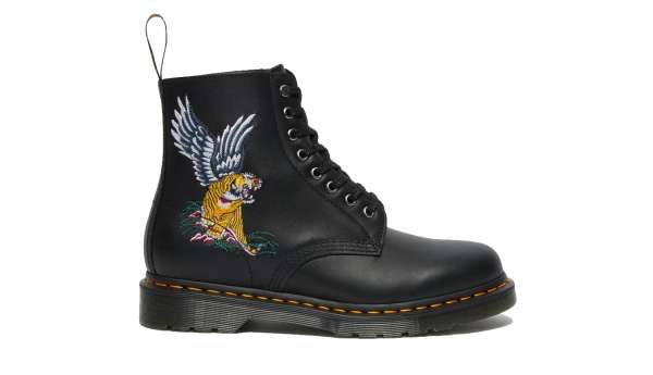 Dr. Martens 1460 Souvenir Embroidered Leather Boots