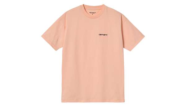 Carhartt WIP W S/S Script Embroidery T-S Grapefruit