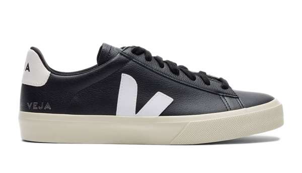 Veja Campo Chromefree Leather Black White