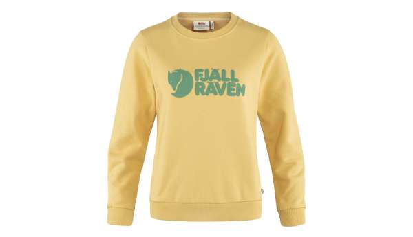 Fjällräven Logo Sweater W Mais Yellow