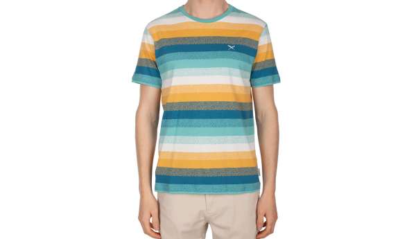 IrieDaily Pixelize Tee Green Blue