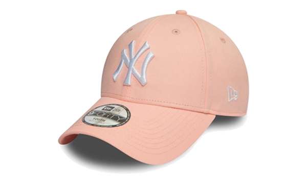 New Era Yankees Kids Pink 9FORTY Cap