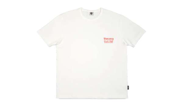 The Dudes Vacancy Premium T-Shirt Heavyweight Off-White