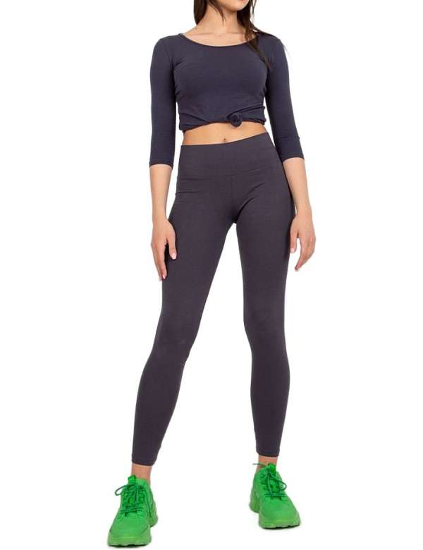 Sötétszürke alap leggings