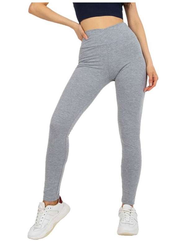 szürke pamut leggings