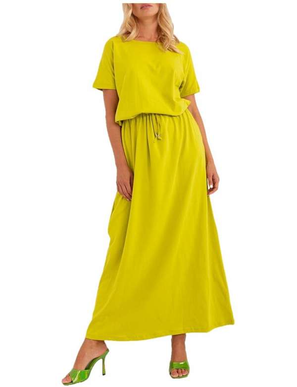 Lime maxi ruha