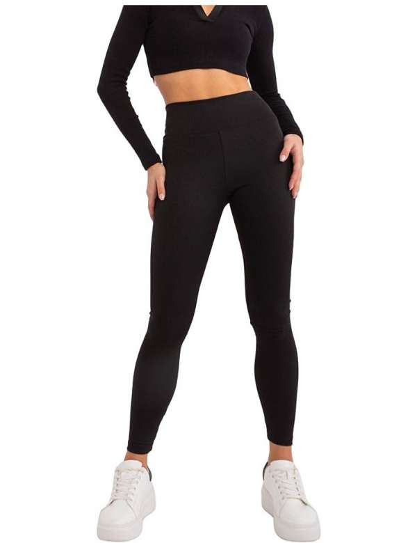 fekete sport leggings