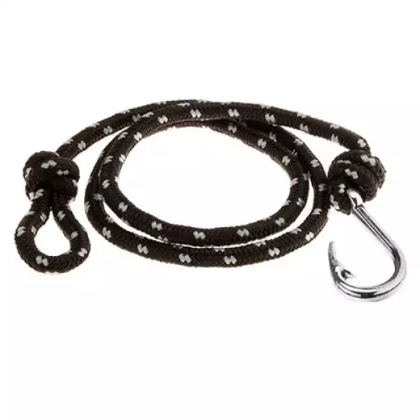 Karkötő hármas csukló tekerésre, fekete-fehér zsinór, horgok